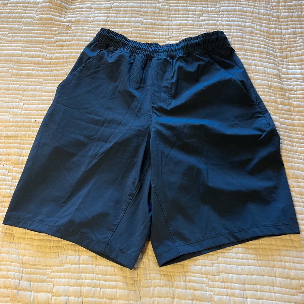 Grey Lululemon running shorts